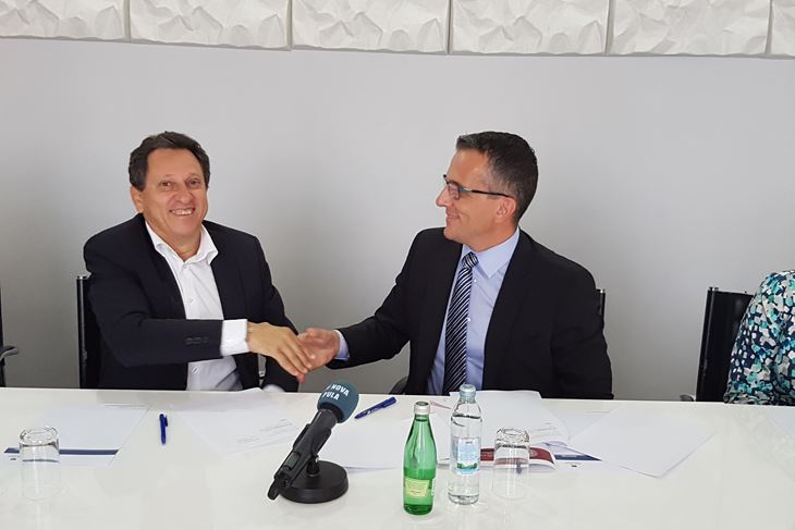 Reli Slonim i Robert Zenzerović (M. VERMEZOVIĆ IVANOVIĆ)