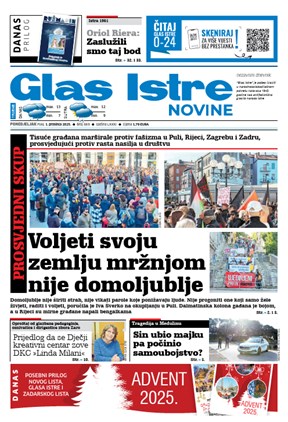 GlasIstre digitalno izdanje  01.12.2025