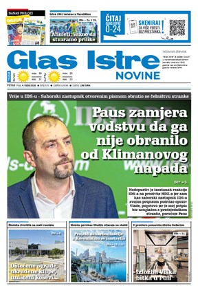 GlasIstre digitalno izdanje  04.09.2026