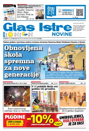 GlasIstre digitalno izdanje  08.09.2026