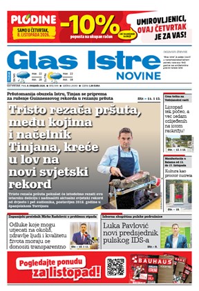 GlasIstre digitalno izdanje  08.10.2026