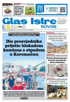 GlasIstre digitalno izdanje  16.09.2026