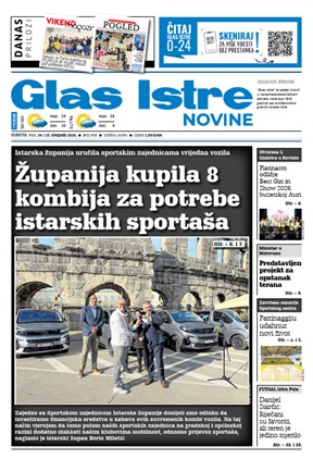 GlasIstre digitalno izdanje  24.10.2026