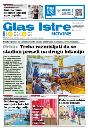 GlasIstre digitalno izdanje  30.07.2026