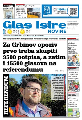 GlasIstre digitalno izdanje  31.08.2026